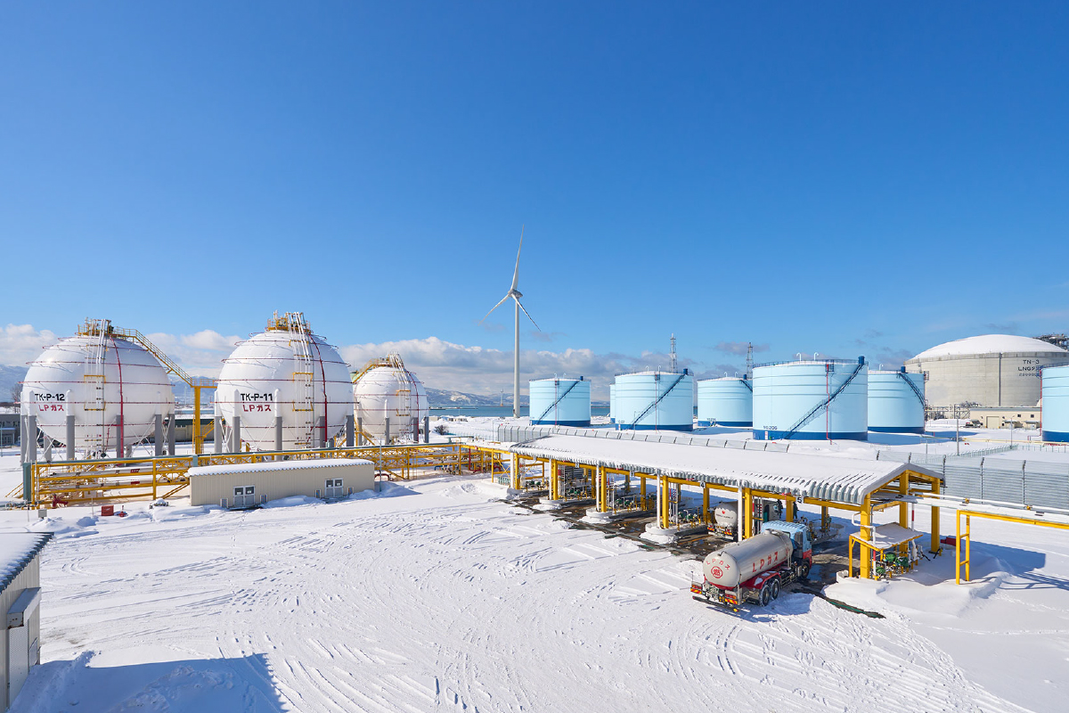 石狩ガスターミナル