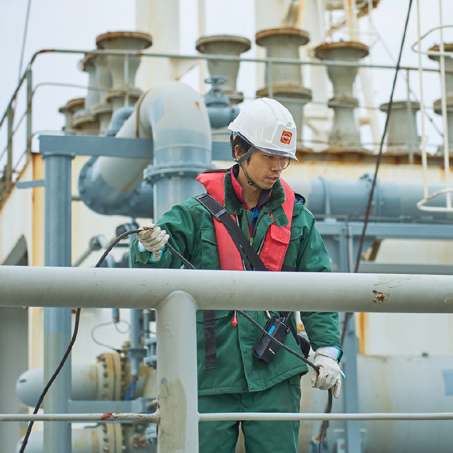 唐津ガスターミナルのヒト