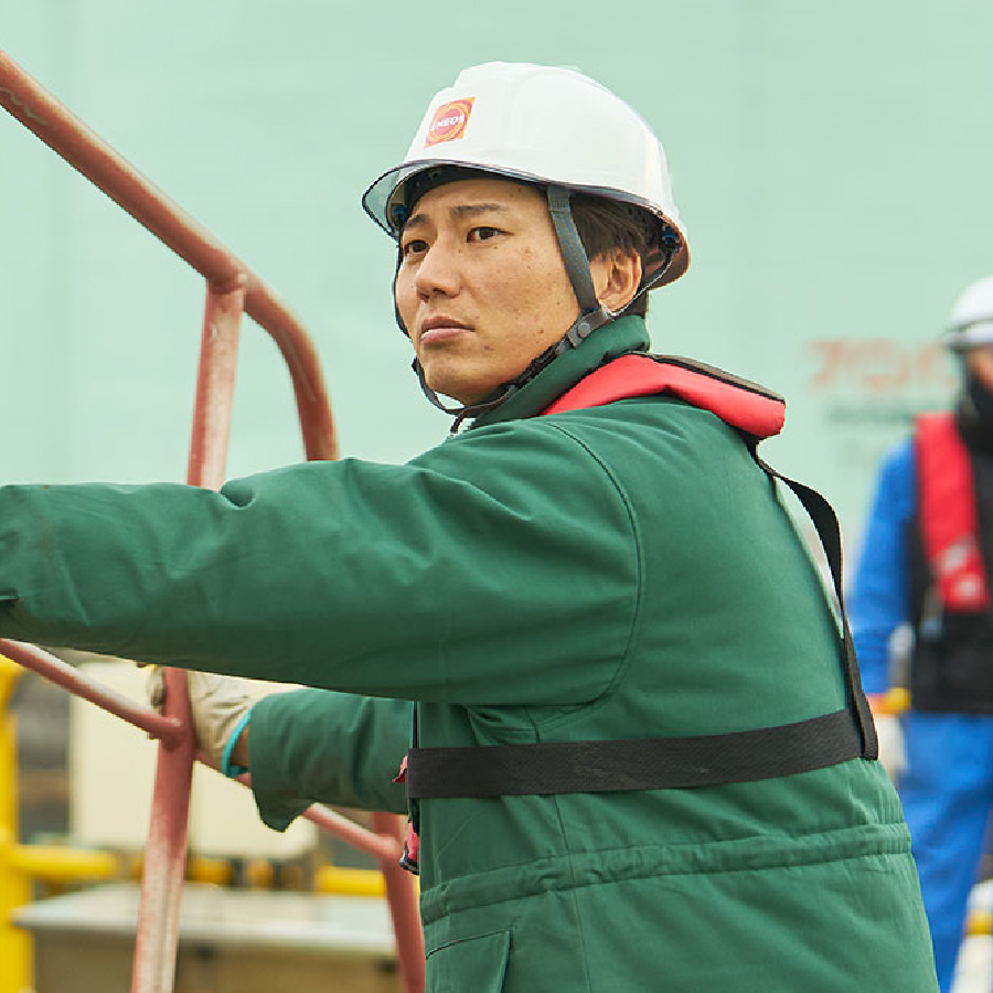 唐津ガスターミナルのヒト