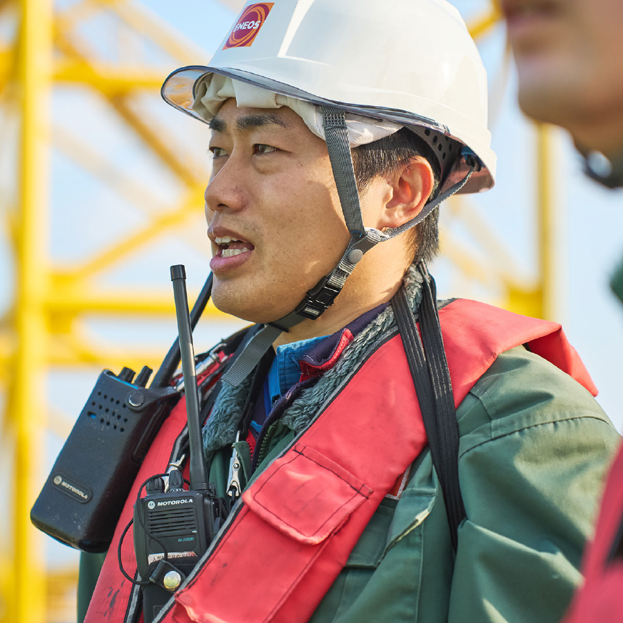 唐津ガスターミナルのヒト