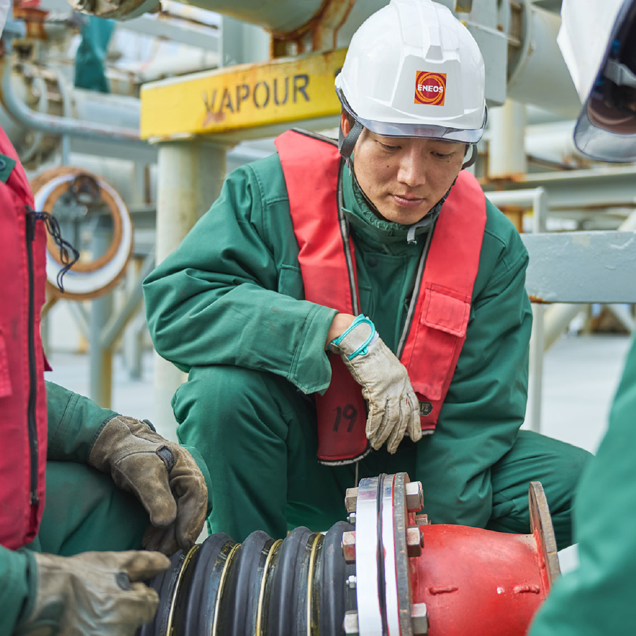 唐津ガスターミナルのヒト