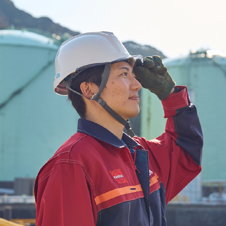 唐津ガスターミナルのヒト