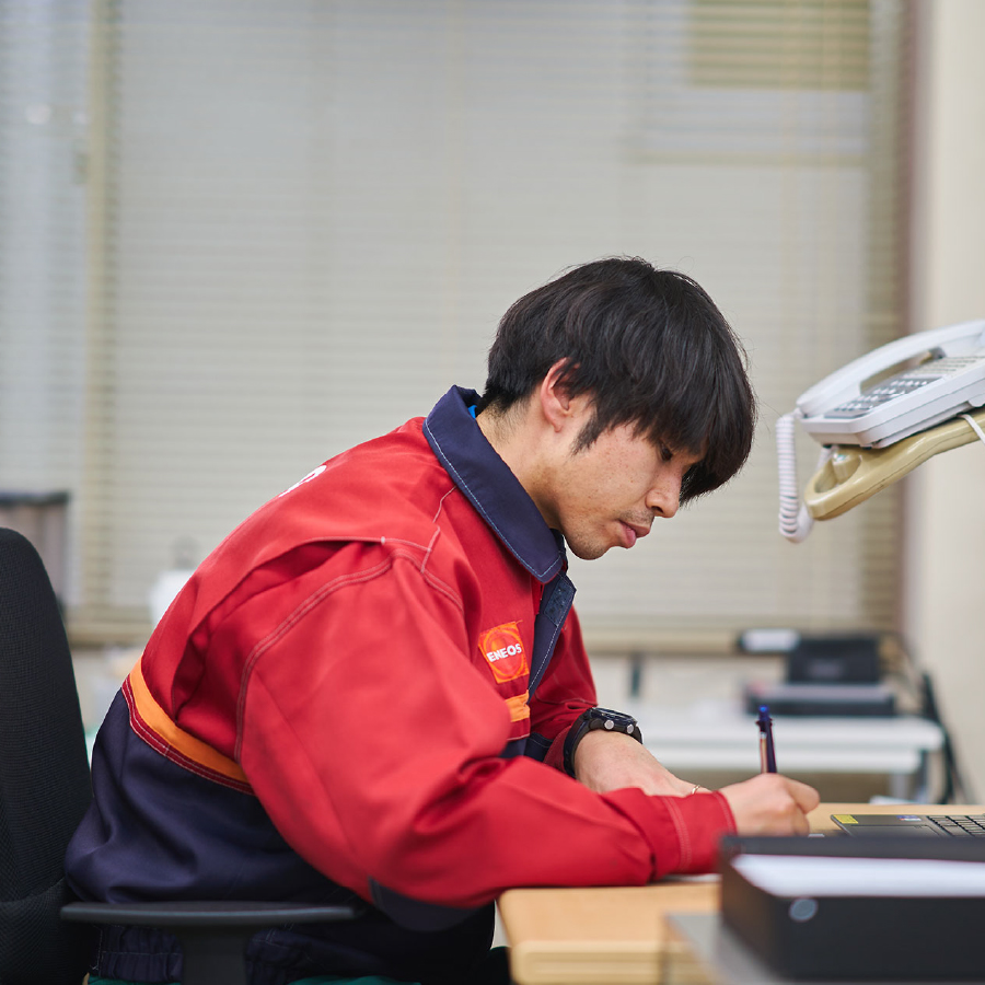 唐津ガスターミナルのヒト