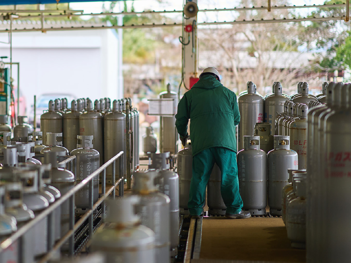 唐津ガスターミナルのヒト