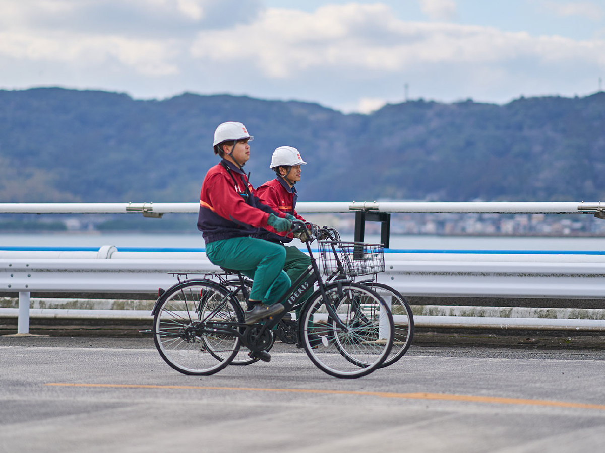 唐津ガスターミナルのヒト