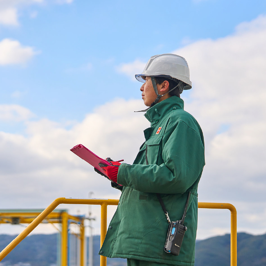 唐津ガスターミナルのヒト