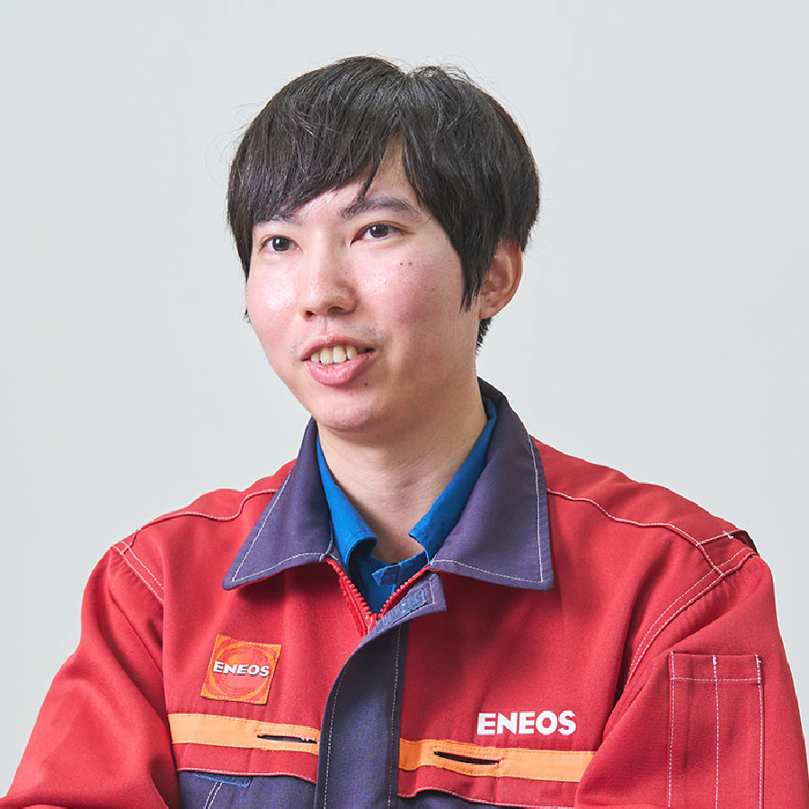 七尾ガスターミナルのヒト