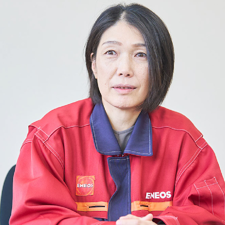 七尾ガスターミナルのヒト