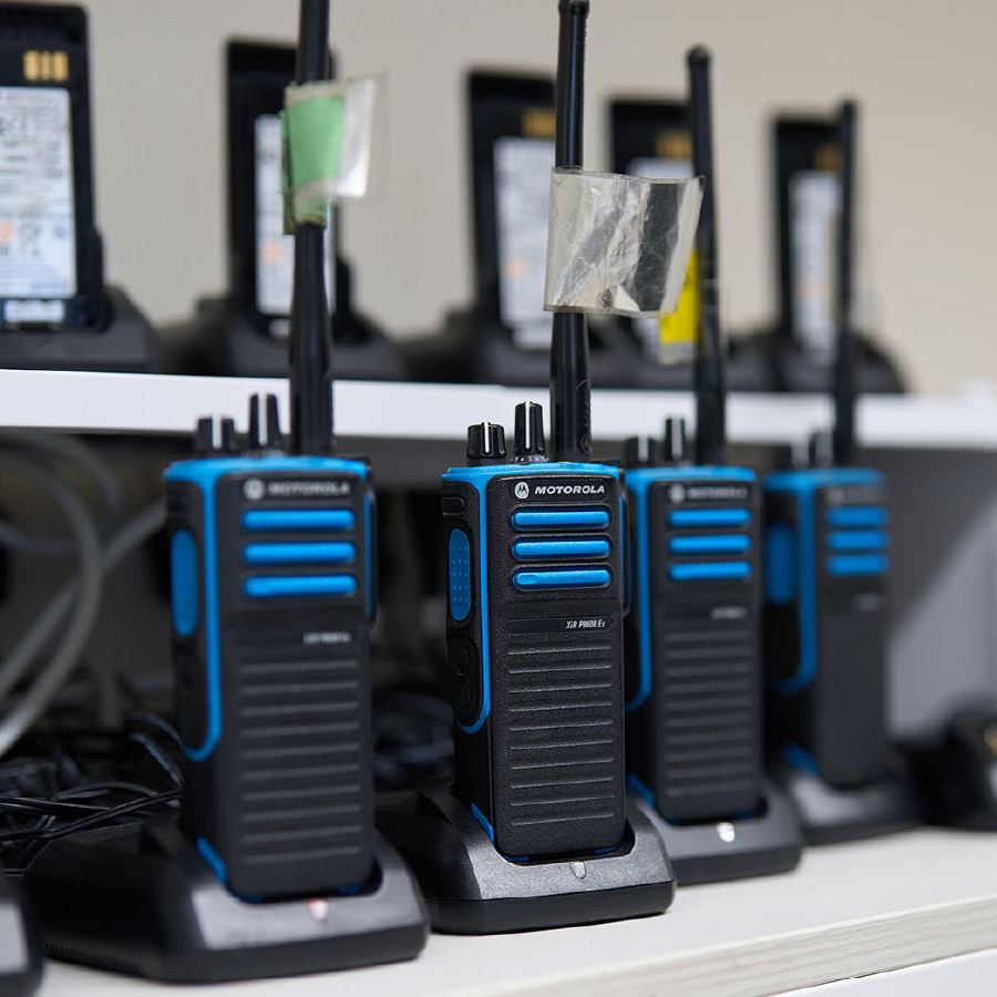 七尾ガスターミナルのヒト